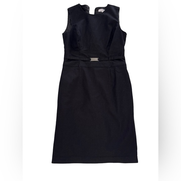 Calvin Klein Dresses & Skirts - Calvin Klein Black Midi Dress (Defect on zipper - priced as is)